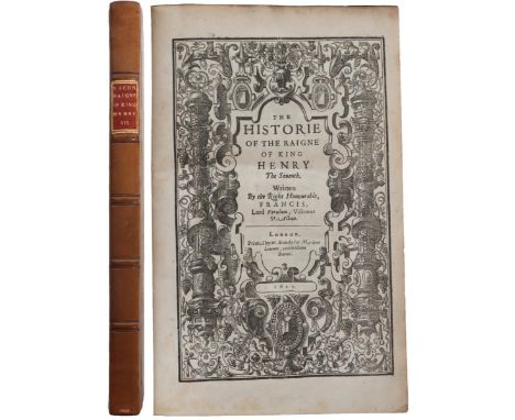 The Historie Of The Raigne Of King Henry The Seventh, Written By the Right Honourable Francis, Lord Verulam, Viscount St. Alb