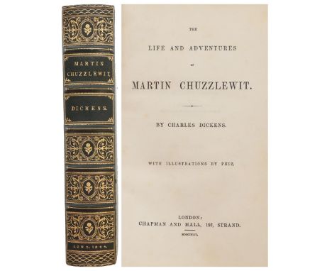 The Life And Adventures Of Martin Chuzzlewit. By Charles Dickens. With Illustrations By Phiz. London: Chapman And Hall, 186, 