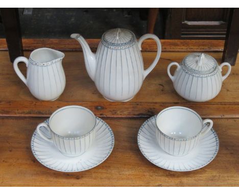 SEVEN PIECE CONTINENTAL CERAMIC BREAKFAST SET