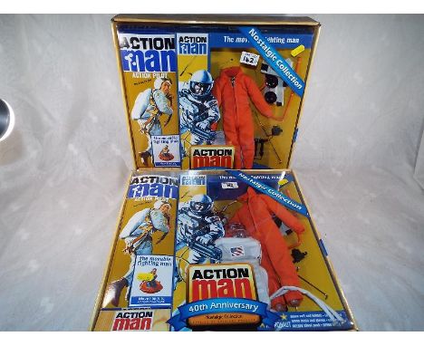 Action Man - Two Palitoy Action Man pilots from the Nostalgic collection