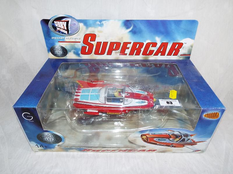 A Gerry Anderson diecast model Supercar by Product Enterprise Ltd, mint