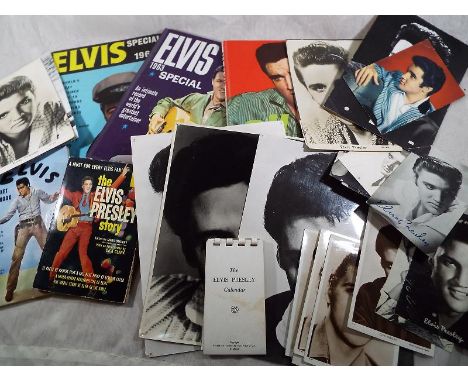 Elvis Presley - a good collection of original 1960's memorabilia to include a huge colour poster, Reveille Special as he appe