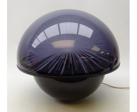 1970s Crestworth Limited 'Galaxy' fibre optic lamp, H38cm x D39cm  Condition Report Click here for further images, condition,