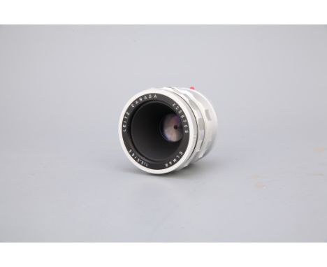 Leica M adapter, chrome, serial no. 2258709, body, VG, elements, VG, some very light internal marks
