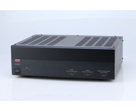 Audio Power amplifier finished in black, working at time of auction, current PAT test, condition generally good and clean
