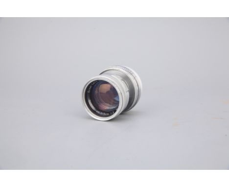 chrome, serial no. 1479446, body, G-VG, elements, G, some very light internal haze, with maker's front cap and rear cap