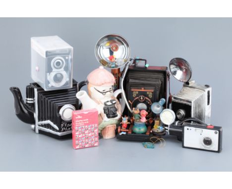 including pencil sharpener and playing cards (a lot)