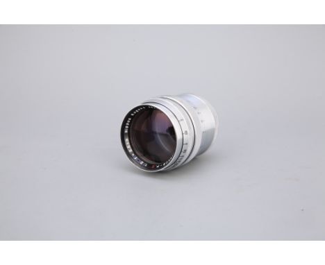 screw mount, chrome, serial no. 402427, body, VG, elements, VG, some light cleaning marks to front element, with caps, hood a