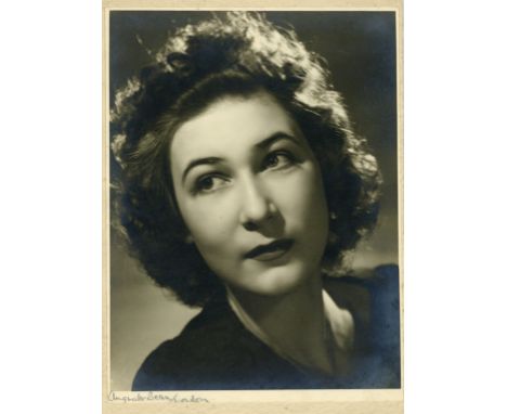vintage gelatin silver prints of a young woman (unidentified), each exhibiting McBean's typical dramatic lighting, c. 1940, e