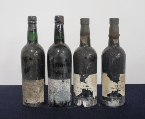  1 bt Taylors 1966 Vintage Port i.n, bs/faded/pt dis 1 bt Taylors Vintage Port Vintage Unknown, believed 1966  i.n, bs/dis, f