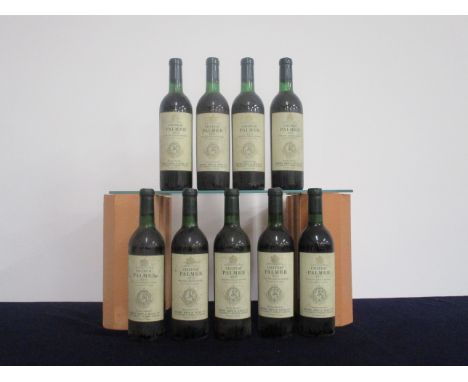  9 bts Ch. Palmer 1971 Cantenac (Margaux) 3me Cru Classé Selected by BB&amp;R but Château bottled, 2 i.n, 6 ts, 1 us, aged/sl