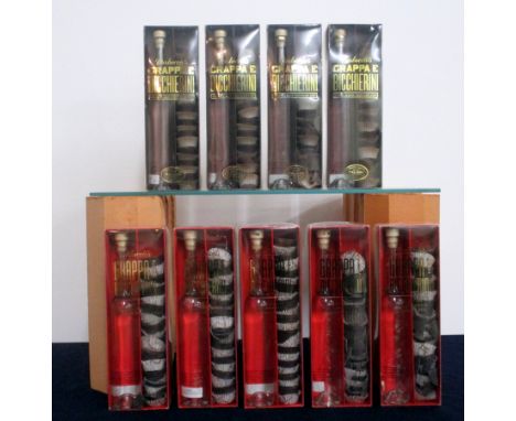  9 10-cl bts Carluccio's Grappa E Bicchierini with Chocolate serving cups 40%