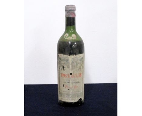  1 bt Pètrus 1952 Pomerol Cru Exceptionnel, ls/lms, damaged foil, bs/aged/pt dis -believed 1952 (damaged vintage slip) 