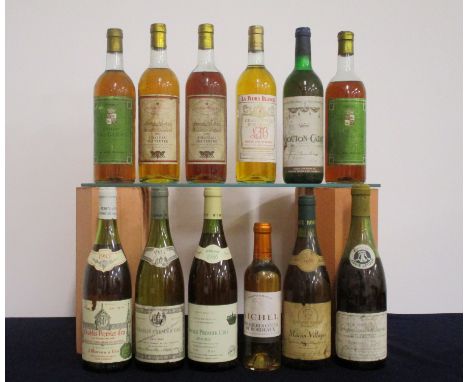  1 bt Chablis 1er Cru La Fourchaume 1983 J. Moreau et Fils ms, sl torn 1 bt Chablis 1er Cru Vaillons 1985 Albert Pic et Fils 