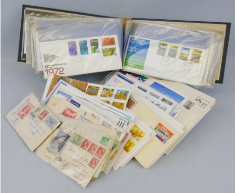 A quantity of Commonwealth First Day Covers, predominantly New Zealand and Australia including 1940's/1950's New Zealand Heal