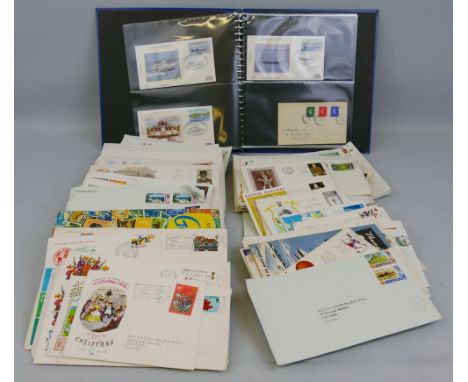 A collection of British First Day Covers, to Mr John Barker of Port Isaac, Cornwall to include Churchill 1974, World Cup 1966