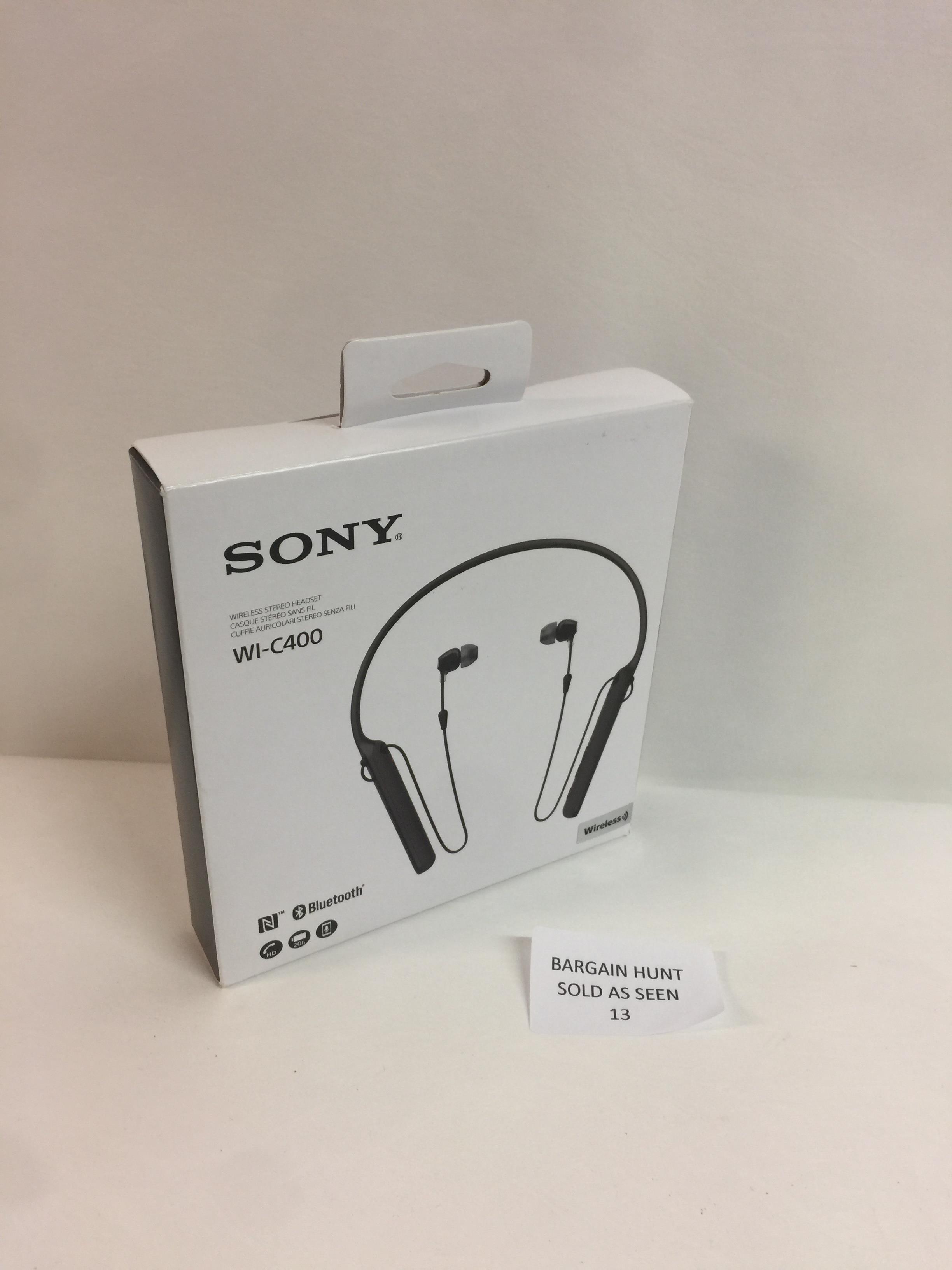 Sony WI-C400 Wireless In-Ear Headphones with up to 30 Hours Battery ...