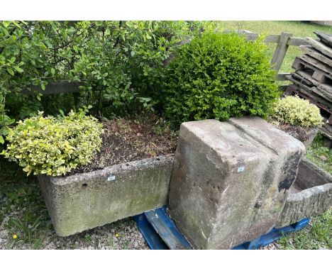 Large stone trough - Approx length: 212cm 