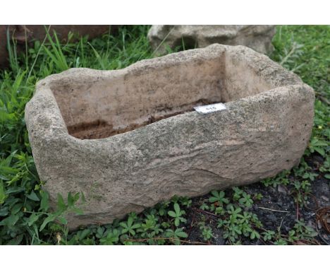 Small stone trough - Approx length: 48cm 