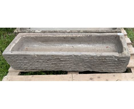 Stone trough - Approx length: 101cm 