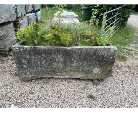 Very large antique stone trough - Approx size: W: 175cm D: 108cm H: 72cm 