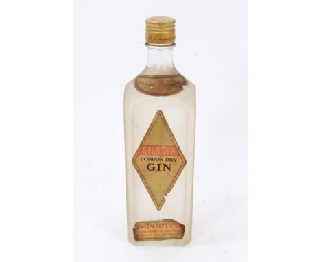 Gin - one bottle, Gilbey's London Dry Gin, U.S . Proof