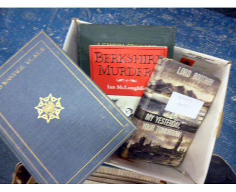 Ephemera, Books, a collection of vintage and signed books of varying interest, including 'Further Observations upon the White