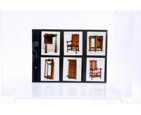Cigarette Cards Will's, 3 'L' size sets, Old Silver (gd), Old Furniture 1st Series (gd) & The Kings art treasures (vg)