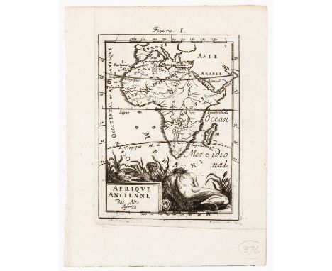 Alain Mannesson Mallet [Franckfurt am Mayn: J A Jung, (1683) 1719] Copperplate, light tanning on outermost sheet edge, pencil