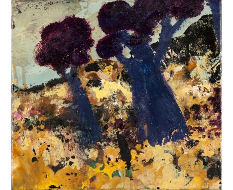 Beezy Bailey(South African 1962 - )signed and dated 95 on the reverseoil, enamel paint and resin on canvas27 by 22cm