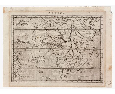 Barent Langenes[Padua: Giovanni Battista Conzatti, (1596) 1713]Copperplate, map portion of leaf only, light tanning within pl