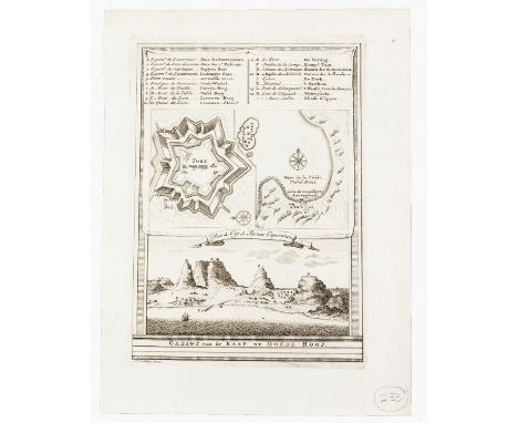 Jacques Nicolas Bellin The Hague: Pierre du Hondt, [1747] Copperplate, light soiling along plate mark, pencilled number in co