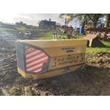 Ryetec Workbox front linkage toolbox. With 500kg b