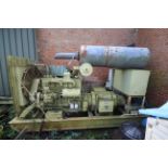 Petbo 165KVA skid mounted 3000 generator. Cummins NT855G 6-cylinder diesel engine. V