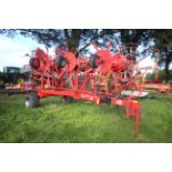 Lely Lotus 1020 Profi 10.2m 8-rotor trailed tedder. 2013. Owned from new. V