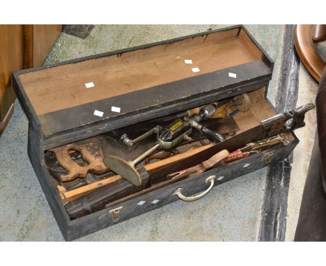 A collection of 20th century tools, cased 1940's and onwards 