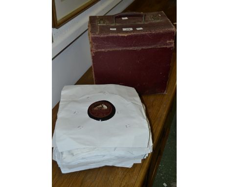 Records - blues, jazz, etc; with partial manuscript inventory 