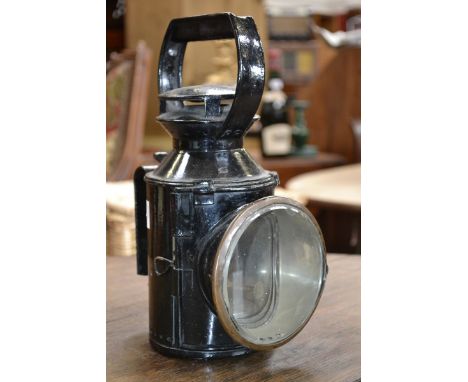 A British Rail guard's van lantern 