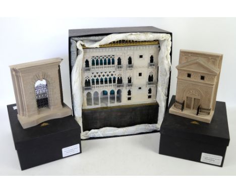 Timothy Richards, model of Ca' d'Oro limited edition number 15/480, British Gypsum Plaster, Architectural Fine Arts Commissio