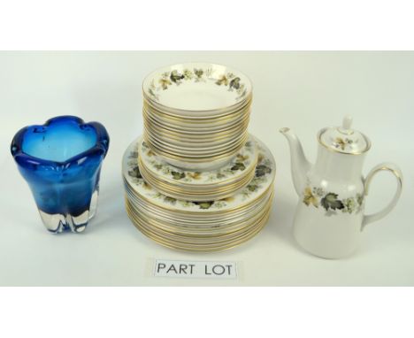 A Royal Doulton 'Larchmont' (TC1019) part dinner service, together with other decorative and tableware ceramics including Nao