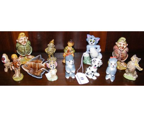 Selection of Disney and other Wade Whimsies 