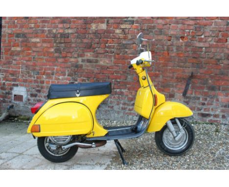 1979 Vespa PX150 X 150 ccRegistration number VA 128003 (Italian, unregistered in UK)Frame number VLTIT/28227Engine number unk