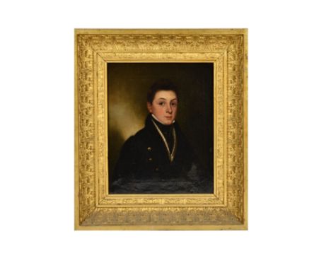 Early 19th Century British School oil on canvas, 'Portrait of David Hadden (1809-1852)', 37 cm x 31 cm, framed