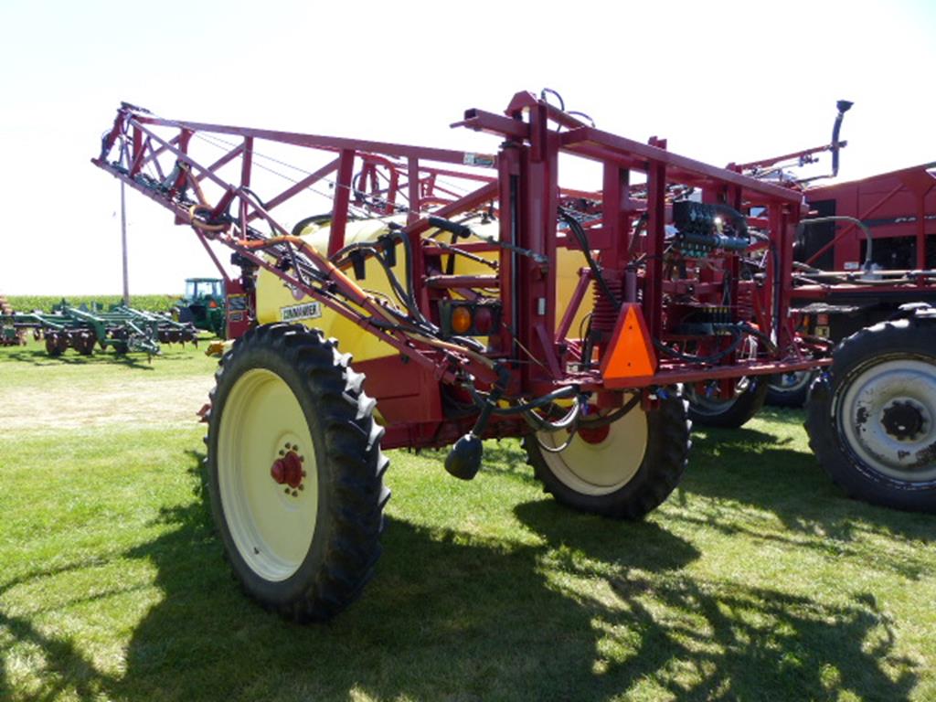 1998 HARDI 1200 PT SPRAYER, 80' BOOM, CHEM EDUCTOR, 540 PTO PUMP, 20