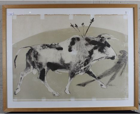 **REOFFER ETWALL JAN £150/£250**Dame Elizabeth Frink (1930-1993) Corrida One (One of the Bullfighter Suites), coloured lithog