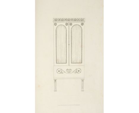 Furniture.- Hope (Thomas) Household Furniture and Interior Decoration, first edition, half-title, additional engraved title a