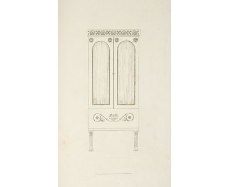 Furniture.- Hope (Thomas) Household Furniture and Interior Decoration, first edition, half-title, additional engraved title a