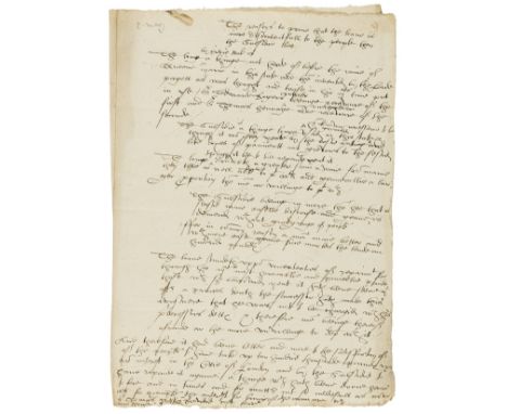 Tudor Taxation.- The reasons to prove that the loane is moste discontent full the people than the Subsidie bee, manuscript, 2