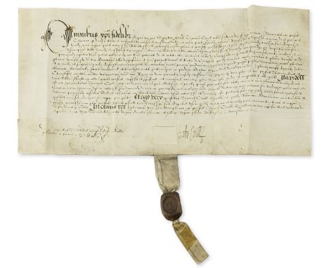 Elizabeth I's Lord Chancellor.- Hatton (Sir Christopher, courtier and politician, c. 1540-91) &amp; Cecil (Thomas, first Earl