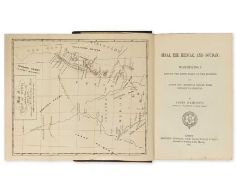 Middle East.- Hamilton (James) Sinai, the Hedjaz, and Soudan: Wanderings around the Birth-Place of the Prophet, and across th